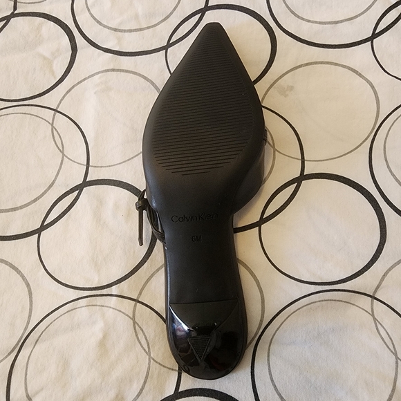 Calvin Klein Women's Sleek Black Heels - Picture 3 of 3